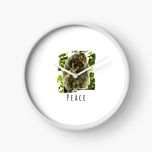 Item preview, Owl giving peace sign designed and sold by Aemeth.