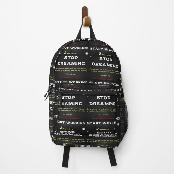 Item preview, Day 1 of the year: Stop dreaming, start working designed and sold by BuddyBoots.