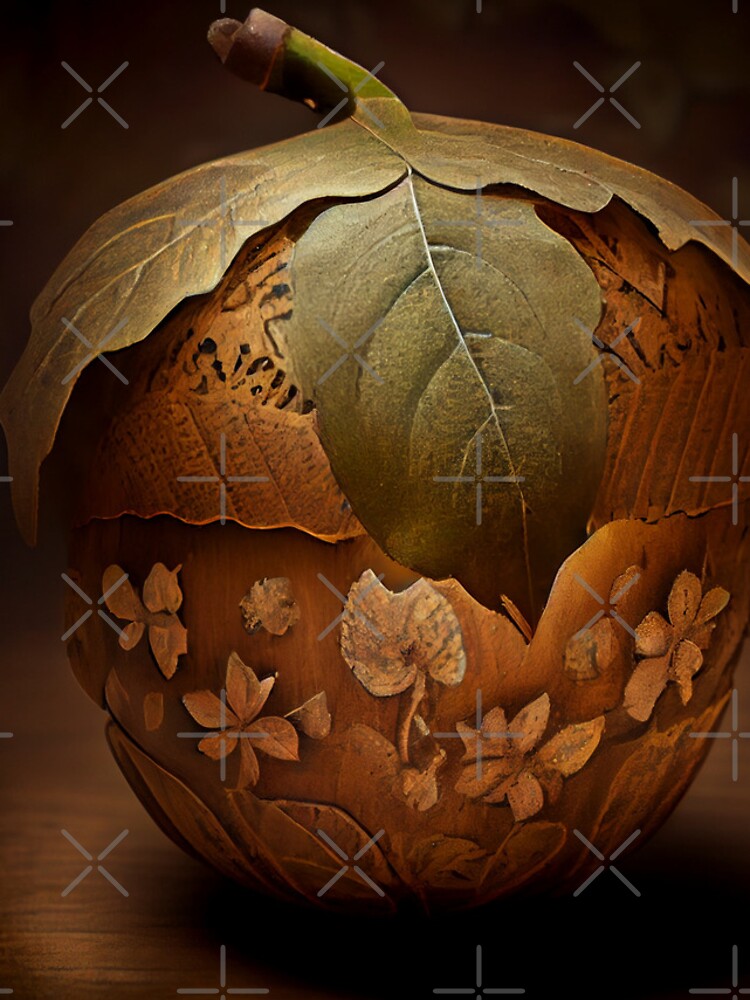 Imagen 4 de 4, Funda de iPhone con la obra Aged Acorn Illumination Digital Painting, diseñada y vendida por CodeAndColors.