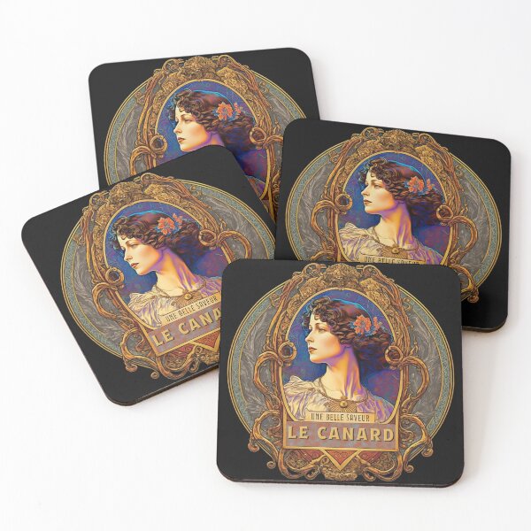 Item preview, French retro art nouveau advert designed and sold by Salocin.