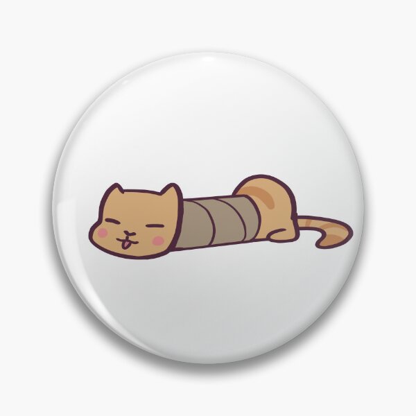 Item preview, Cute Cat in Toilet Paper Roll designed and sold by ThumboArtBumbo.