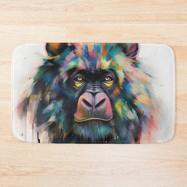 Item preview, Ice Monkey Portrait 22 designed and sold by mrbribe.
