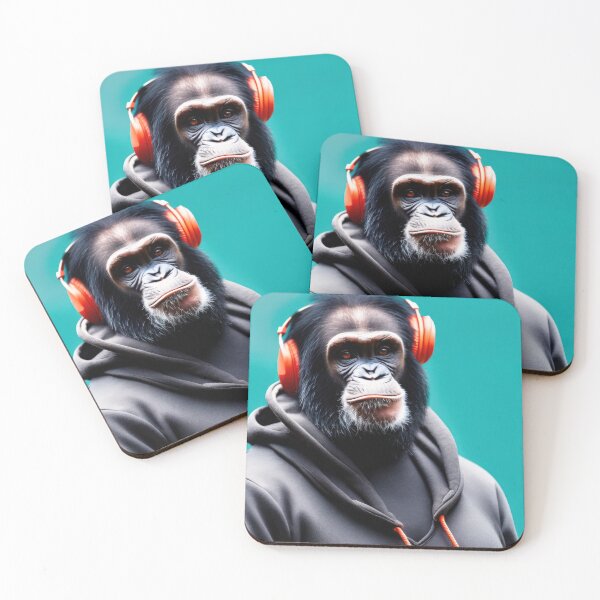Item preview, Professional monkeys, chimps and primates in suits or clothes 36 designed and sold by hendrikspix.