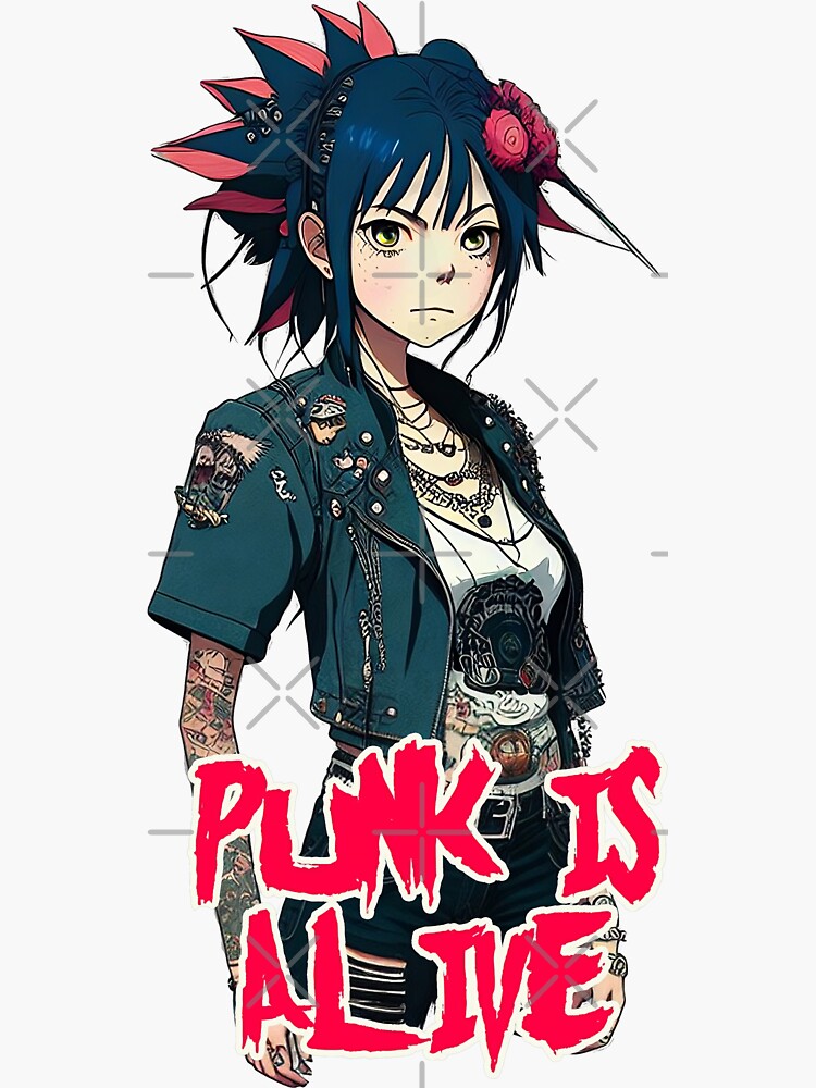 Punk boy and dragon Anime 03 - Punks and dragons | OpenSea