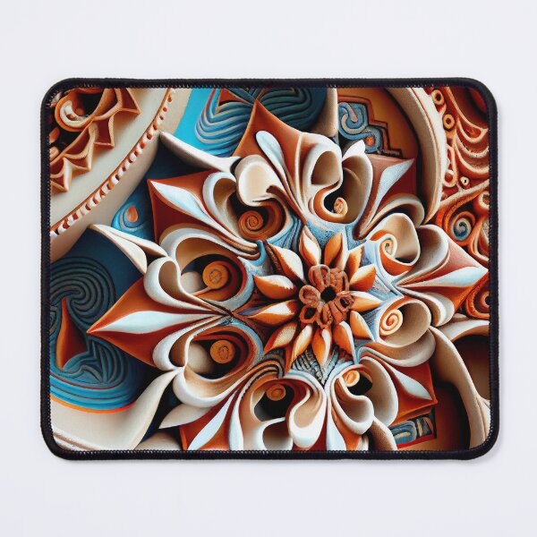 Item preview, Dazzling Complex Clay Surreal New Mediterranean Pattern Digital Painting designed and sold by CodeAndColors.