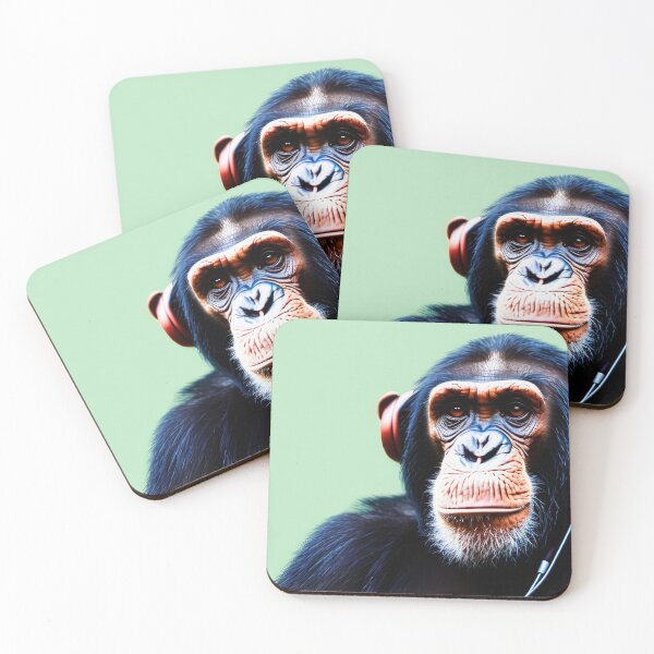 Item preview, Professional monkeys, chimps and primates in suits or clothes 32 designed and sold by hendrikspix.