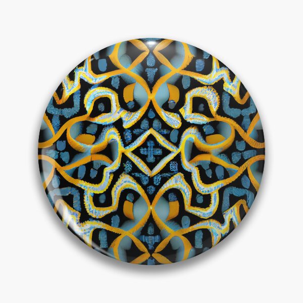 Artikelvorschau, Dynamic Formal Scandifornian Pattern Digital Painting entworfen und verkauft von CodeAndColors.