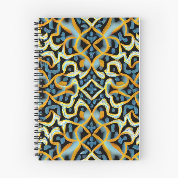 Item preview, Dynamic Formal Scandifornian Pattern Digital Painting designed and sold by CodeAndColors.