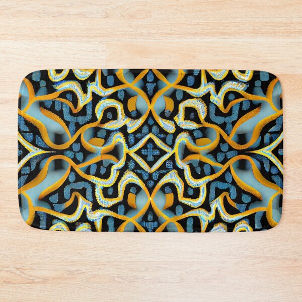 Item preview, Dynamic Formal Scandifornian Pattern Digital Painting designed and sold by CodeAndColors.