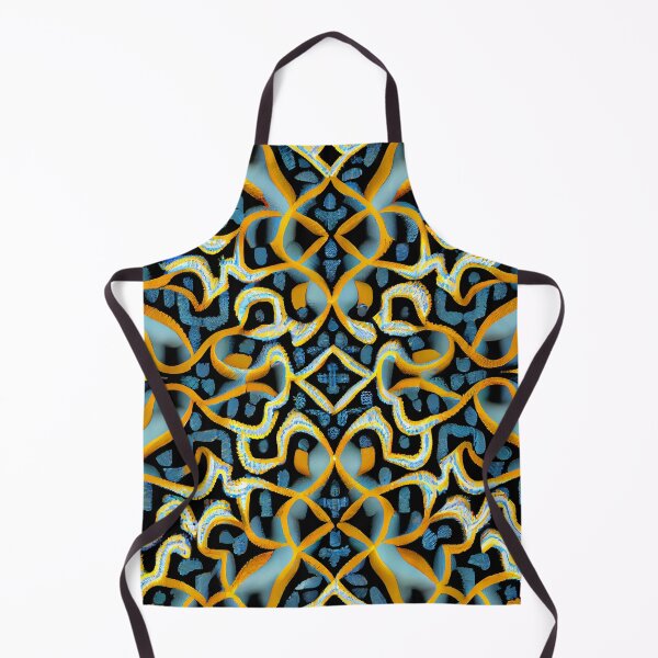 Item preview, Dynamic Formal Scandifornian Pattern Digital Painting designed and sold by CodeAndColors.