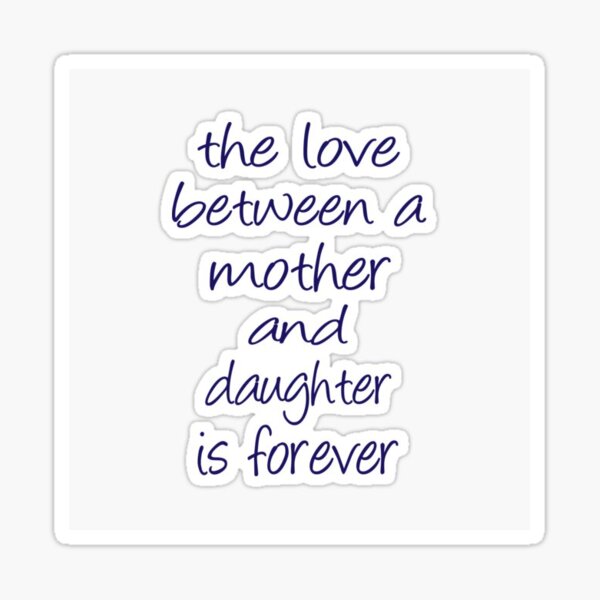 Doughter and mother Sticker