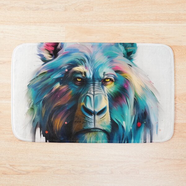 Item preview, Ice Monkey Portrait 25 designed and sold by mrbribe.