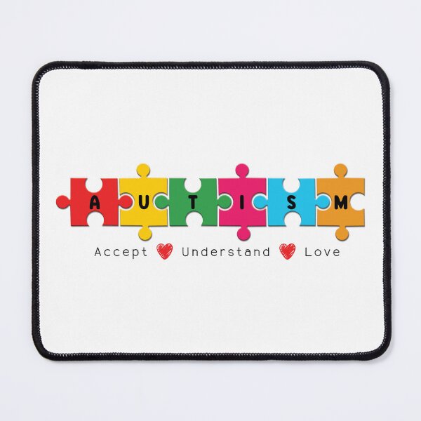 Item preview, Autism - Accept - Understand - Love designed and sold by Adventure-Stuff.