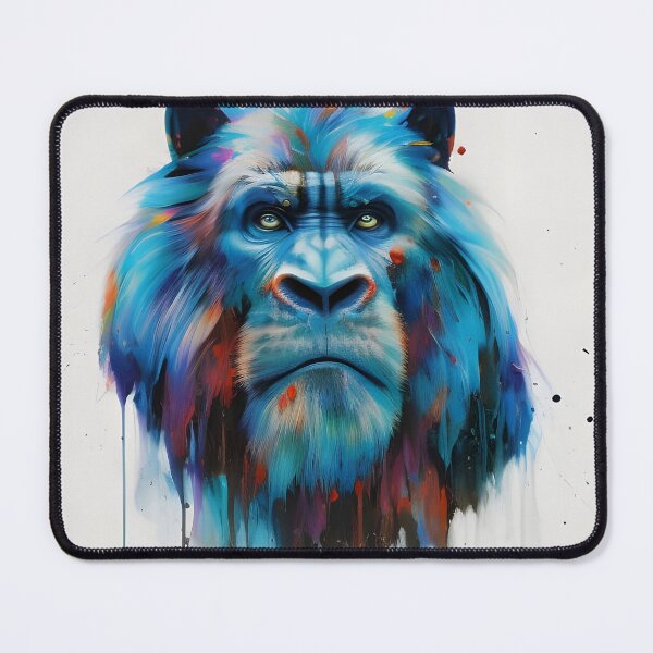 Item preview, Retrato del mono de hielo 26 designed and sold by mrbribe.