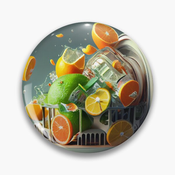Artikelvorschau, Citrus Cleanup The Dishwashers Burden Digital Painting entworfen und verkauft von CodeAndColors.