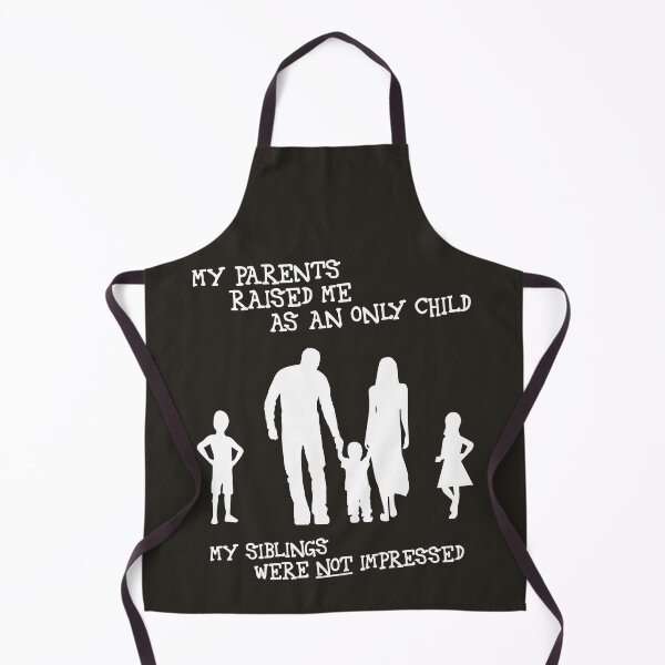 Item preview, My parents raised me as an only child ... (white) designed and sold by SolidEarthArt.