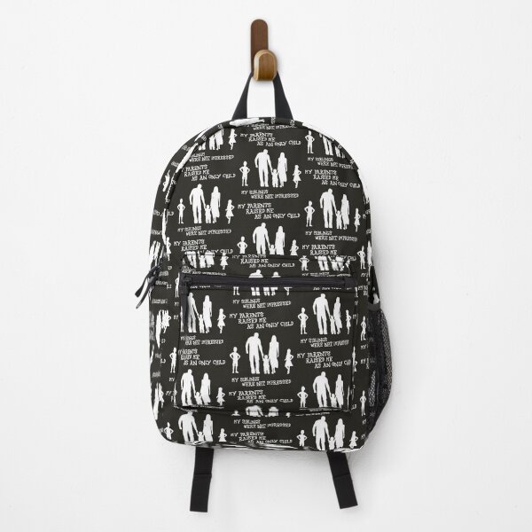 Item preview, My parents raised me as an only child ... (white) designed and sold by SolidEarthArt.