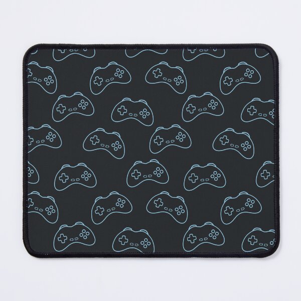 Item preview, Blue Video game controller pattern designed and sold by BiscuitSnack.