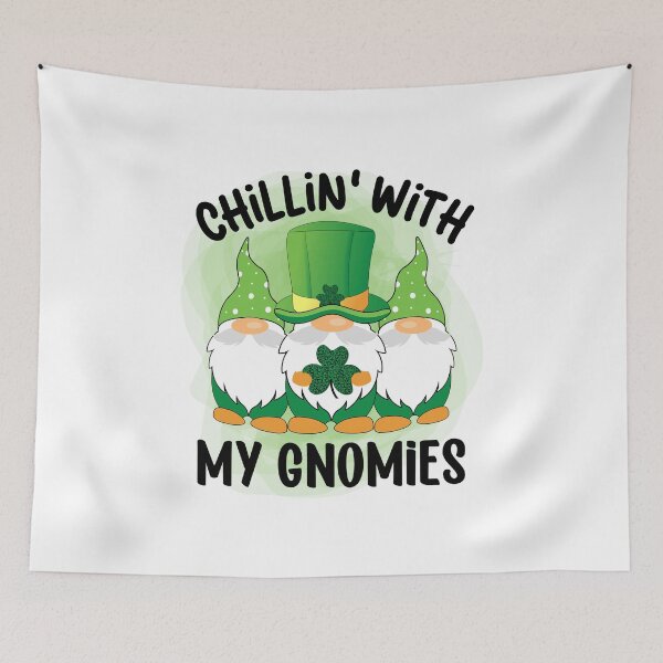 Item preview, Chillin With My Gnomies St Patrick's Day T Shirt designed and sold by Torrex.