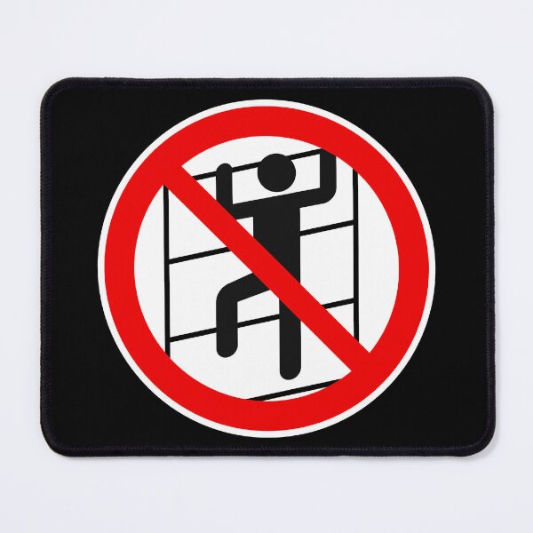 Item preview, Do not climb me designed and sold by Luca Marella.