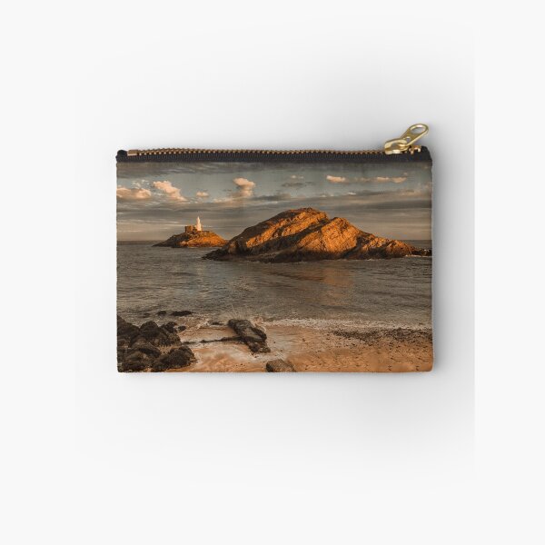 Item preview, Sunset on Mumbles lighthouse Swansea designed and sold by Leighton Collins.