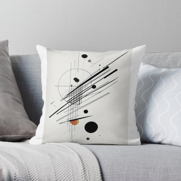 Minimalism Design Art Prints v1 Throw Pillow