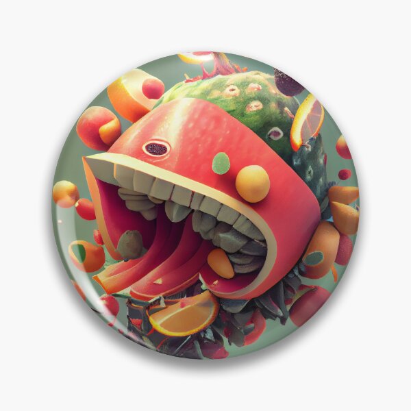 Artikelvorschau, The Jovial Fruit Joyride Digital Painting entworfen und verkauft von CodeAndColors.