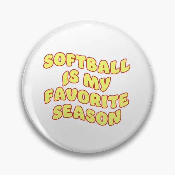 Item preview, softball is my favorite season designed and sold by JavierShih.