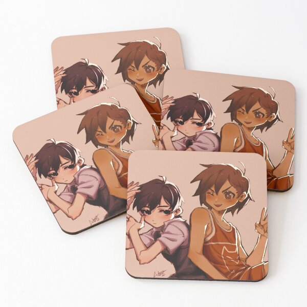 Item preview, Omg is that Kel and Sunny from the hit game Omori????? designed and sold by bluepeachtea.