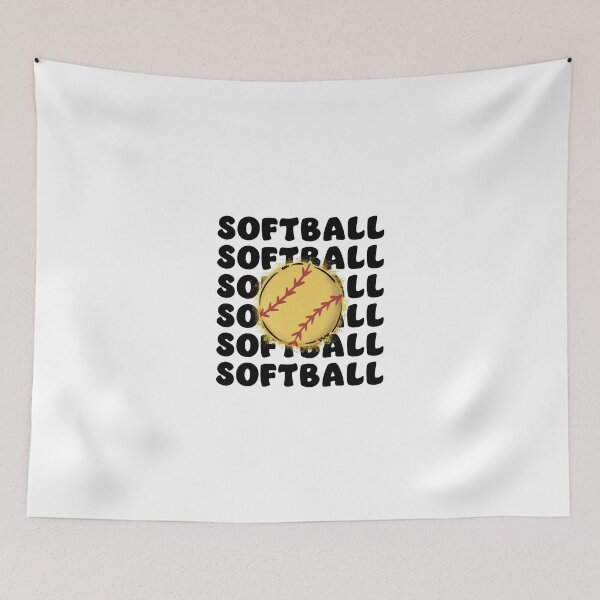 Item preview, softball is my favorite season designed and sold by JavierShih.