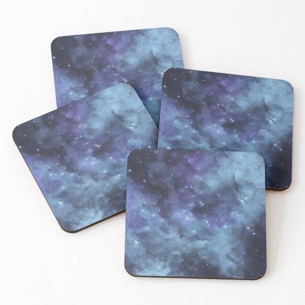 Item preview, Dark Blue Bright Nebula Space designed and sold by VersoShopping.