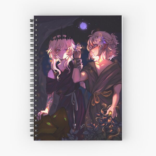 Item preview, Lumine x Albedo AU designed and sold by bluepeachtea.