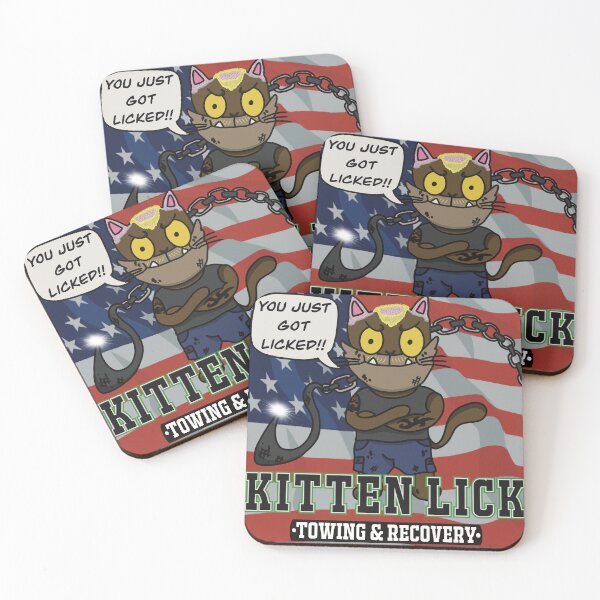 Item preview, Kitten Lick Towing designed and sold by sevenbells.