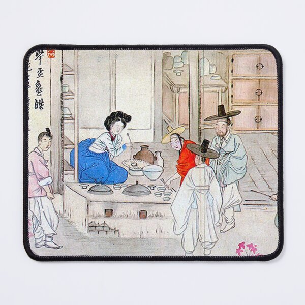 Item preview, KOREA Traditional Painting - Shin Yun-bok - 005 designed and sold by LEE-FUN-ART.
