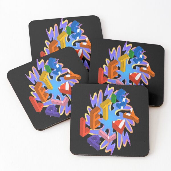Item preview, Lets Play Abstract Design Psychedelic Graphic Design, Abstraction, bold colorful abstract playful design inspired by nature designed and sold by Adri Barnard.