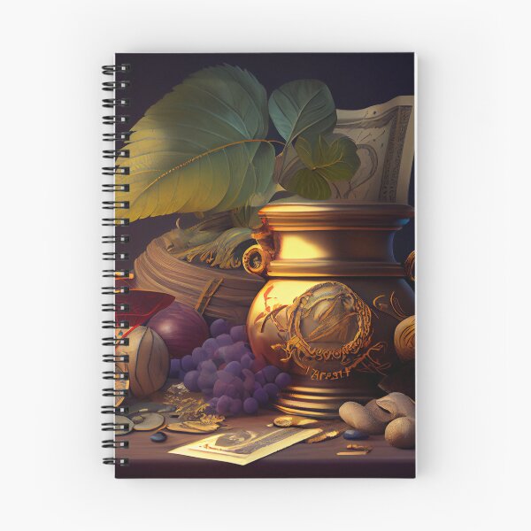 Item preview, Bounty of Wealth Digital Painting designed and sold by CodeAndColors.