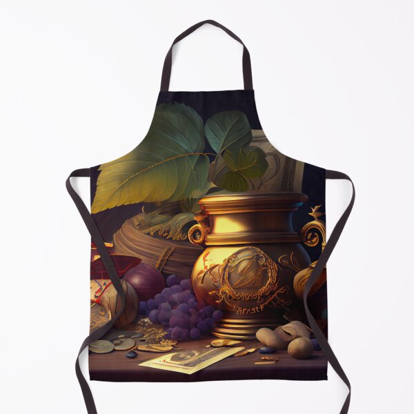 Item preview, Bounty of Wealth Digital Painting designed and sold by CodeAndColors.