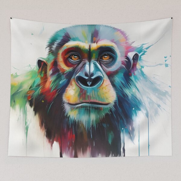 Item preview, Ice Monkey Portrait 34 designed and sold by mrbribe.