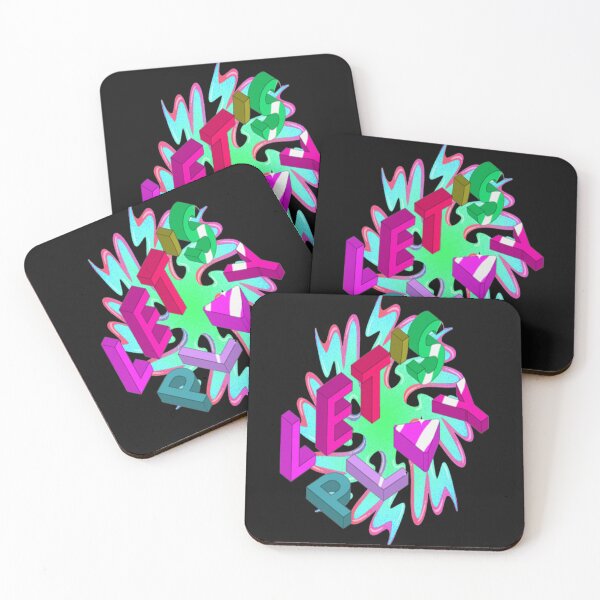 Item preview, Lets Play Abstract Design Psychedelic Graphic Design 2, Abstraction, bold colorful abstract playful design inspired by nature designed and sold by Adri Barnard.