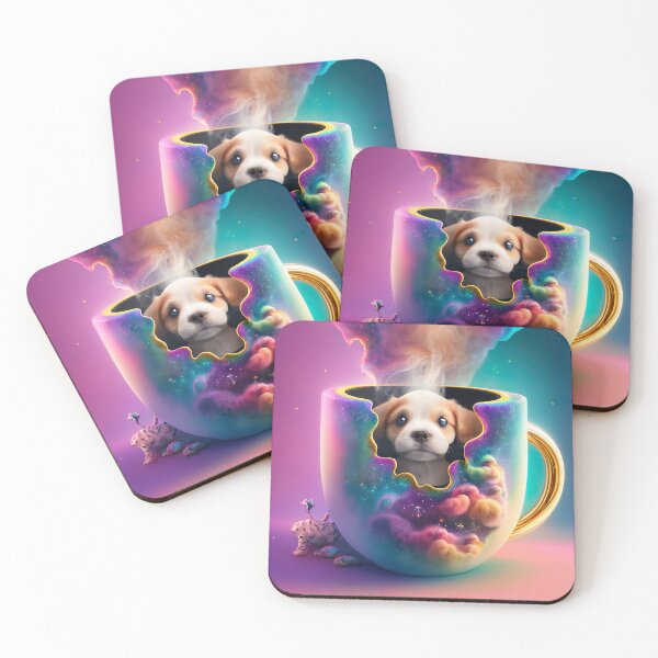 Item preview, Cosmic pup in a cup designed and sold by MANGA Crusade.