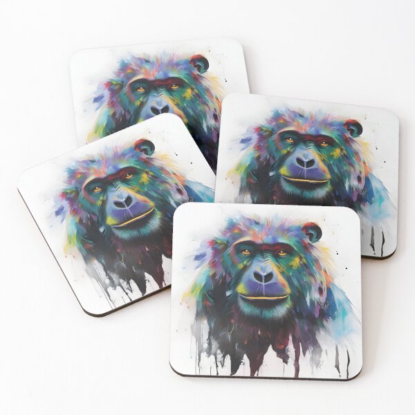Item preview, Ice Monkey Portrait 37 designed and sold by mrbribe.