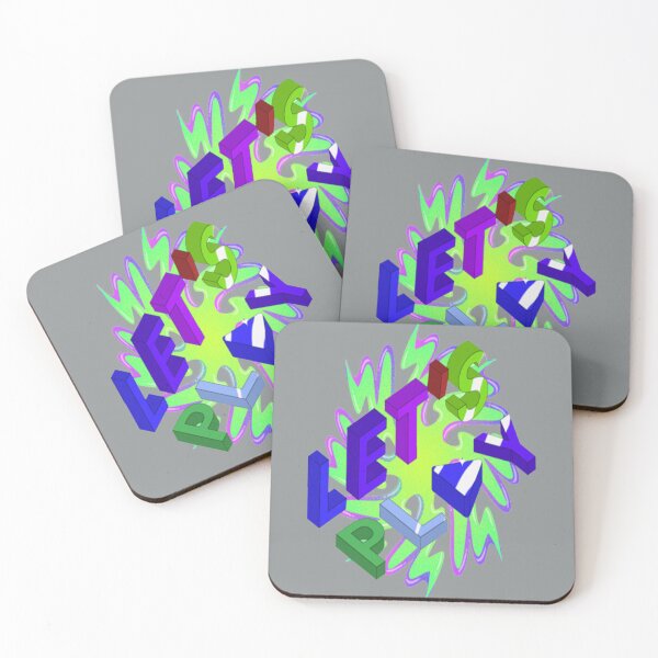 Item preview,  Lets Play Abstract Design Psychedelic Graphic Design 3, Abstraction, bold colorful abstract playful design inspired by nature designed and sold by Adri Barnard.