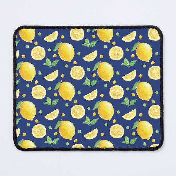 Item preview, Yellow Salento Lemons in cheerful pattern designed and sold by AnaArt42.
