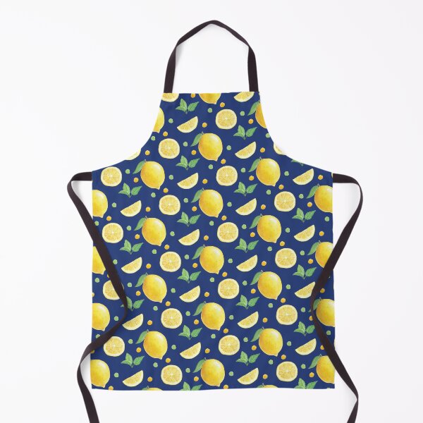 Item preview, Yellow Salento Lemons in cheerful pattern designed and sold by AnaArt42.