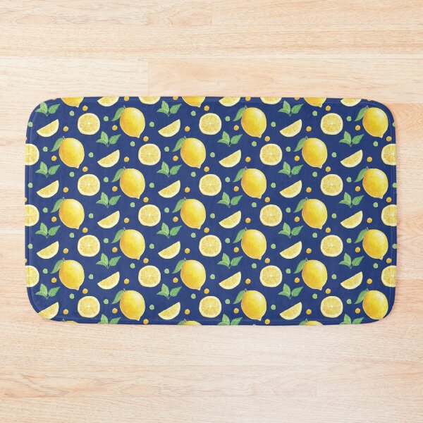 Item preview, Yellow Salento Lemons in cheerful pattern designed and sold by AnaArt42.