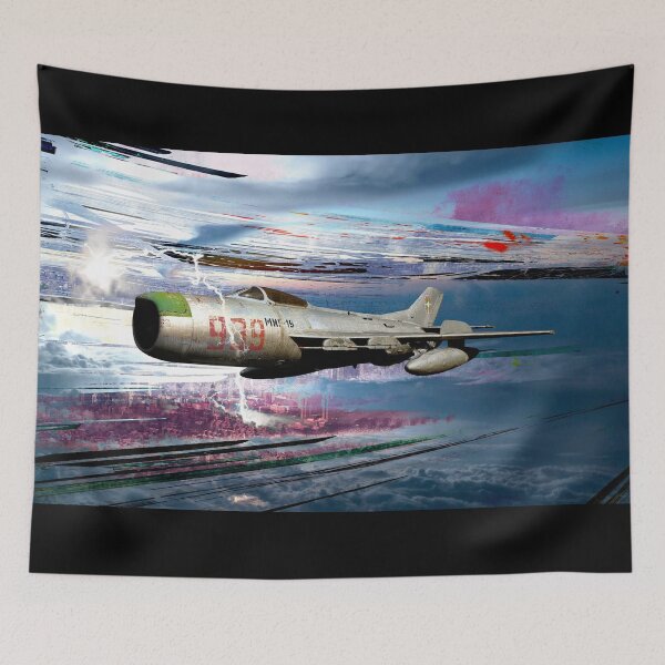 Item preview, MiG-19 over NYC designed and sold by boltjesdesign.