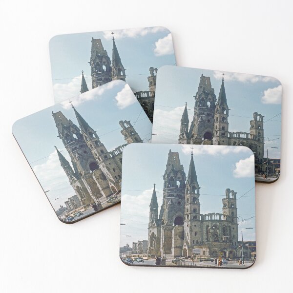 Item preview, 1950s - Kaiser Wilhelm Memorial Church, Kurfurstendamm, Charlottenburg, Berlin, Germany designed and sold by thatwaslife.