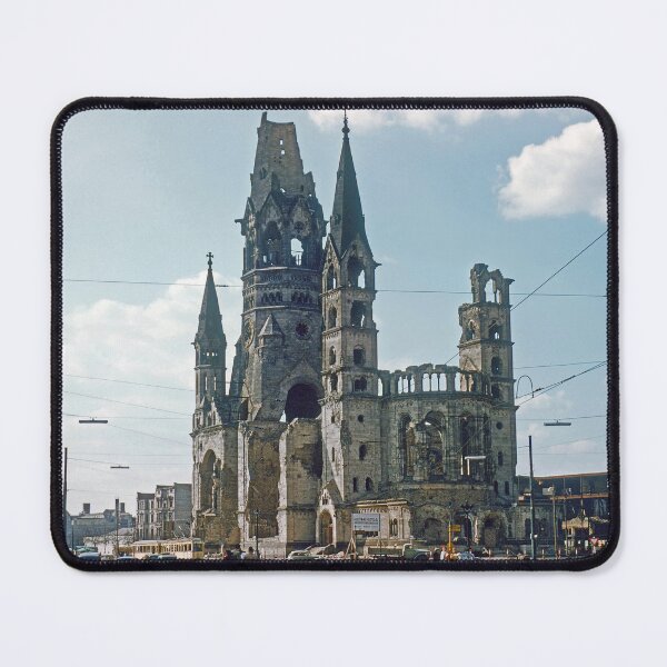 Item preview, 1950s - Kaiser Wilhelm Memorial Church, Kurfurstendamm, Charlottenburg, Berlin, Germany designed and sold by thatwaslife.
