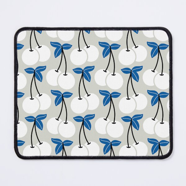Item preview, 2700 B - white cherry, blue leaves designed and sold by RouCouCou.