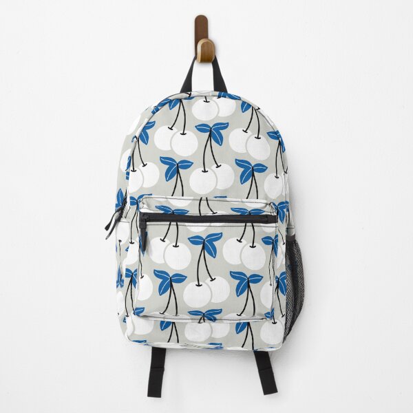 Item preview, 2700 B - white cherry, blue leaves designed and sold by RouCouCou.